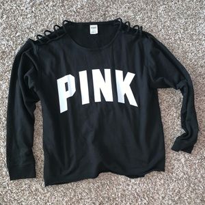 Pink pullover